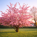 Sakura ozdobná (Prunus serrulata) ´KANZAN´ - výška 100-120 cm, kont. C10L -KRÍK